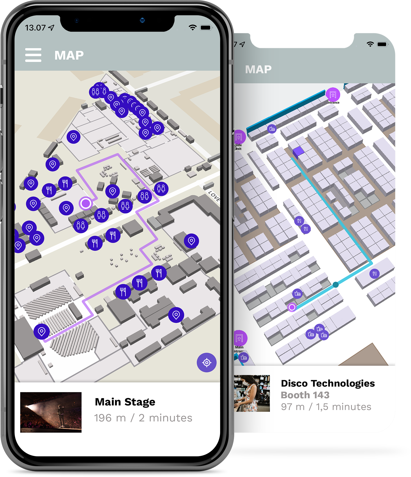 Point Inside: Indoor Map Application for the IPhone and Android